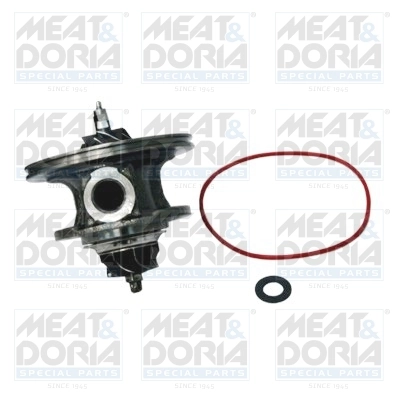 Core assembly, turbocharger